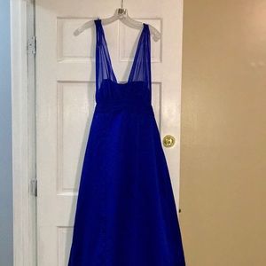 Royal Blue Dress